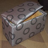 Upholstered ottoman plans