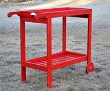 Rolling Bar Cart with Removable Tray plans