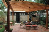 Pergola over a Deck plans