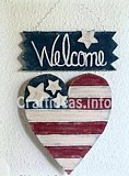 Patriotic Welcome Sign plans