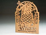 Pineapple Welcome Sign plans